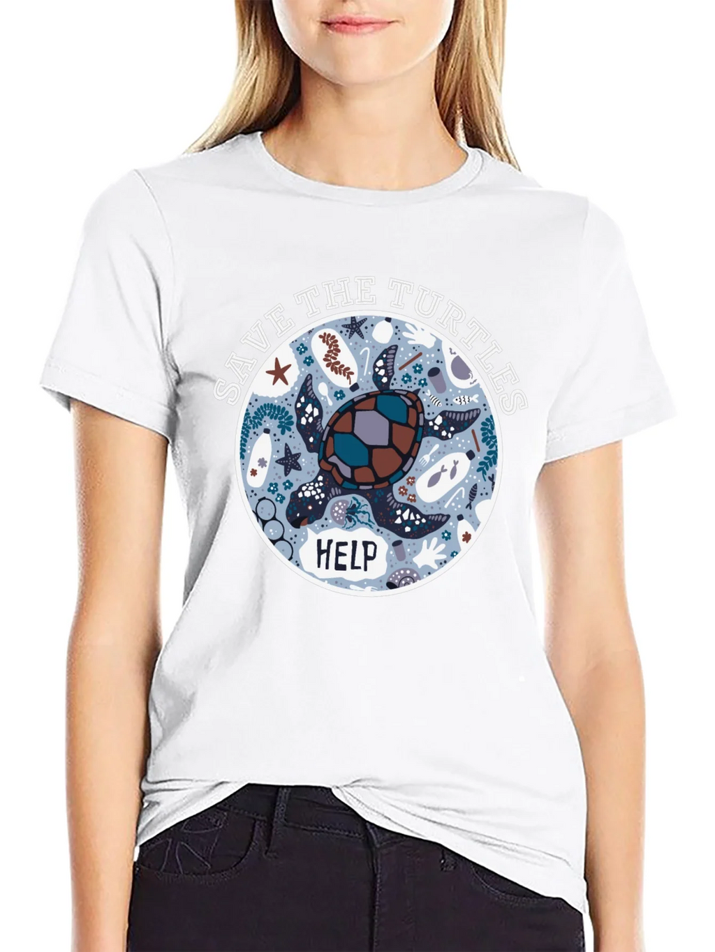 Save the Turtles T-Shirt: Help Protect Our Oceans! product image 2
