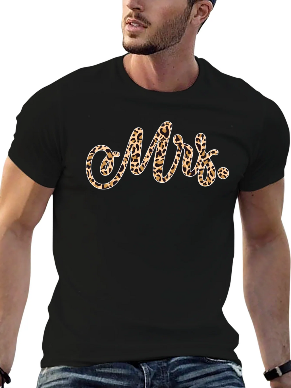 Leopard Print Mrs. T-Shirt product image 6