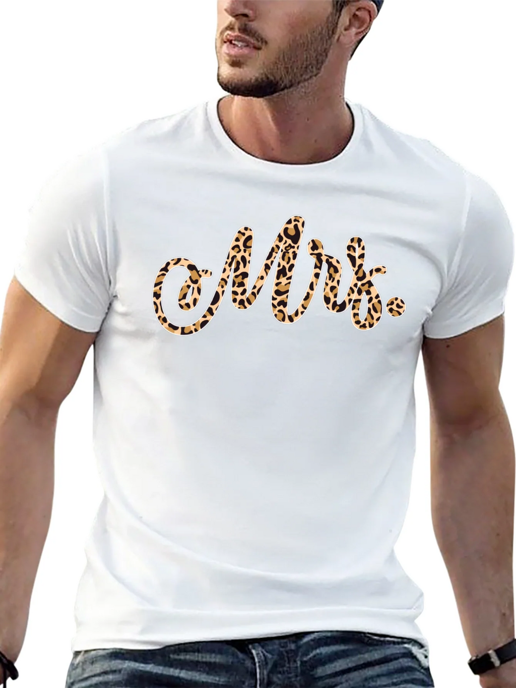 Leopard Print Mrs. T-Shirt product image 12