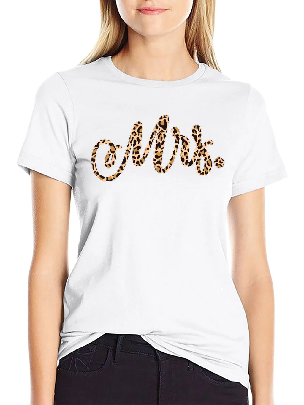 Leopard Print Mrs. T-Shirt product image 8