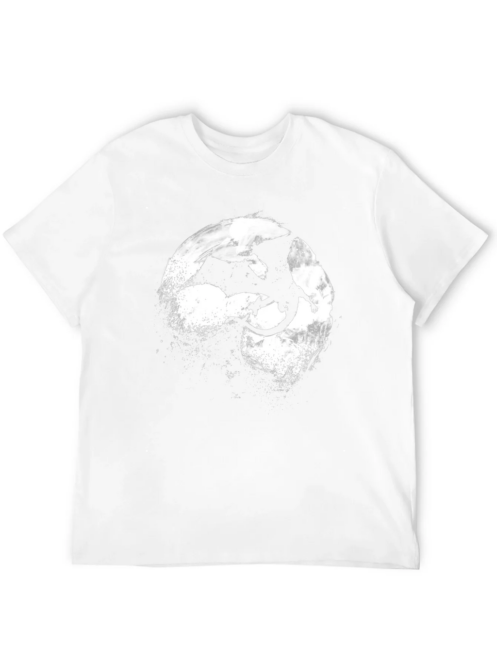 Dragon Silhouette T-Shirt - Black product image 11