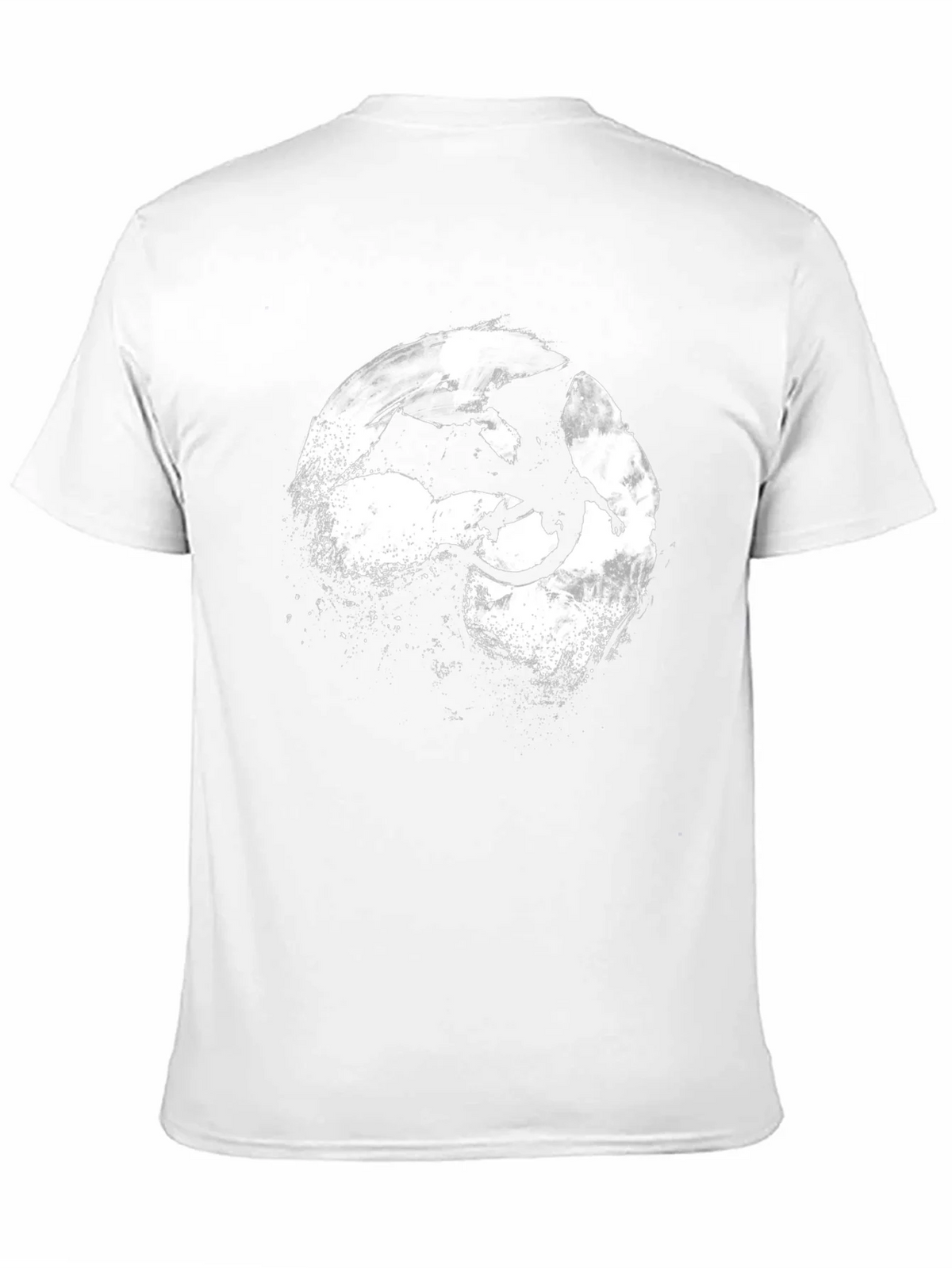 Dragon Silhouette T-Shirt - Black product image 10