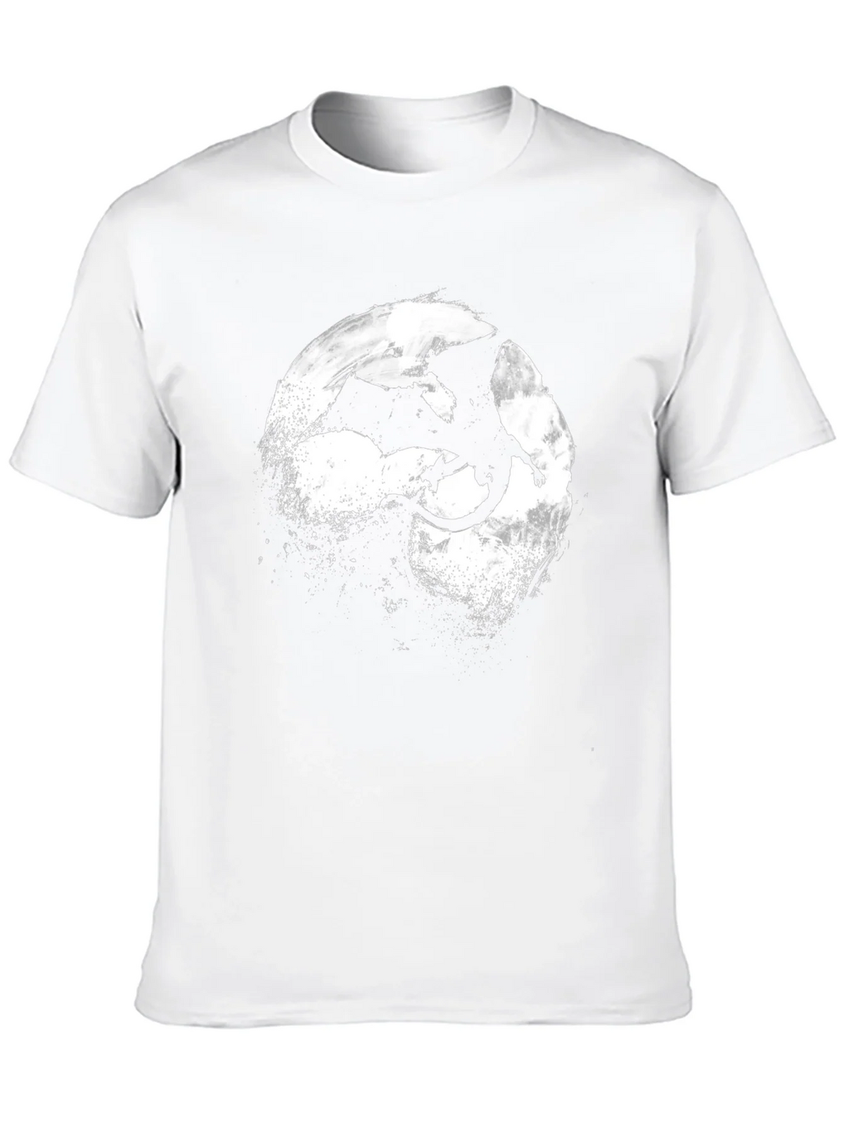 Dragon Silhouette T-Shirt - Black product image 9