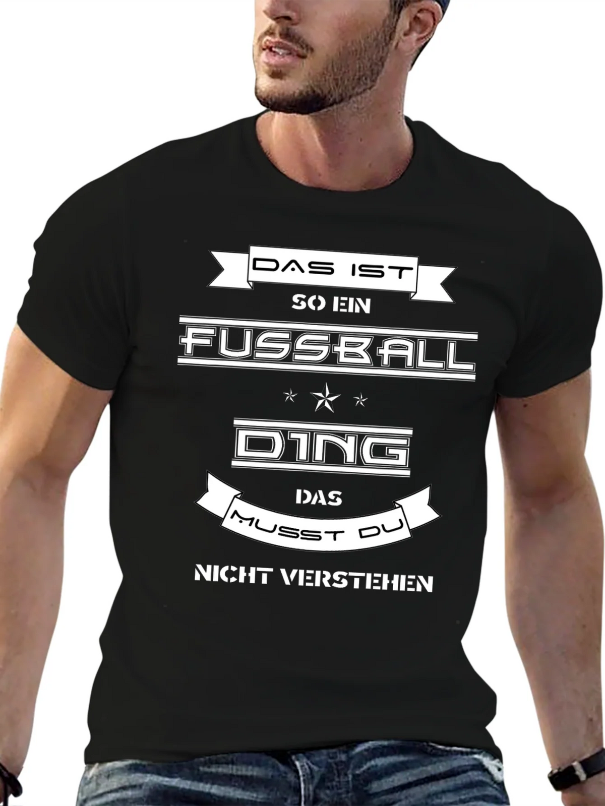 Das Ist So Ein Fussball Ding Funny German T-Shirt product image 6