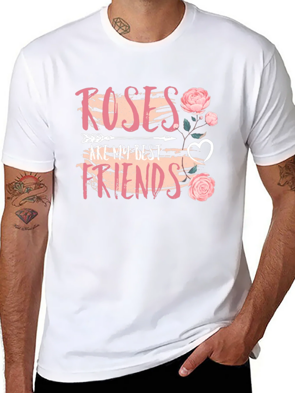 Roses Are My Best Friends Graphic Tee product image 2