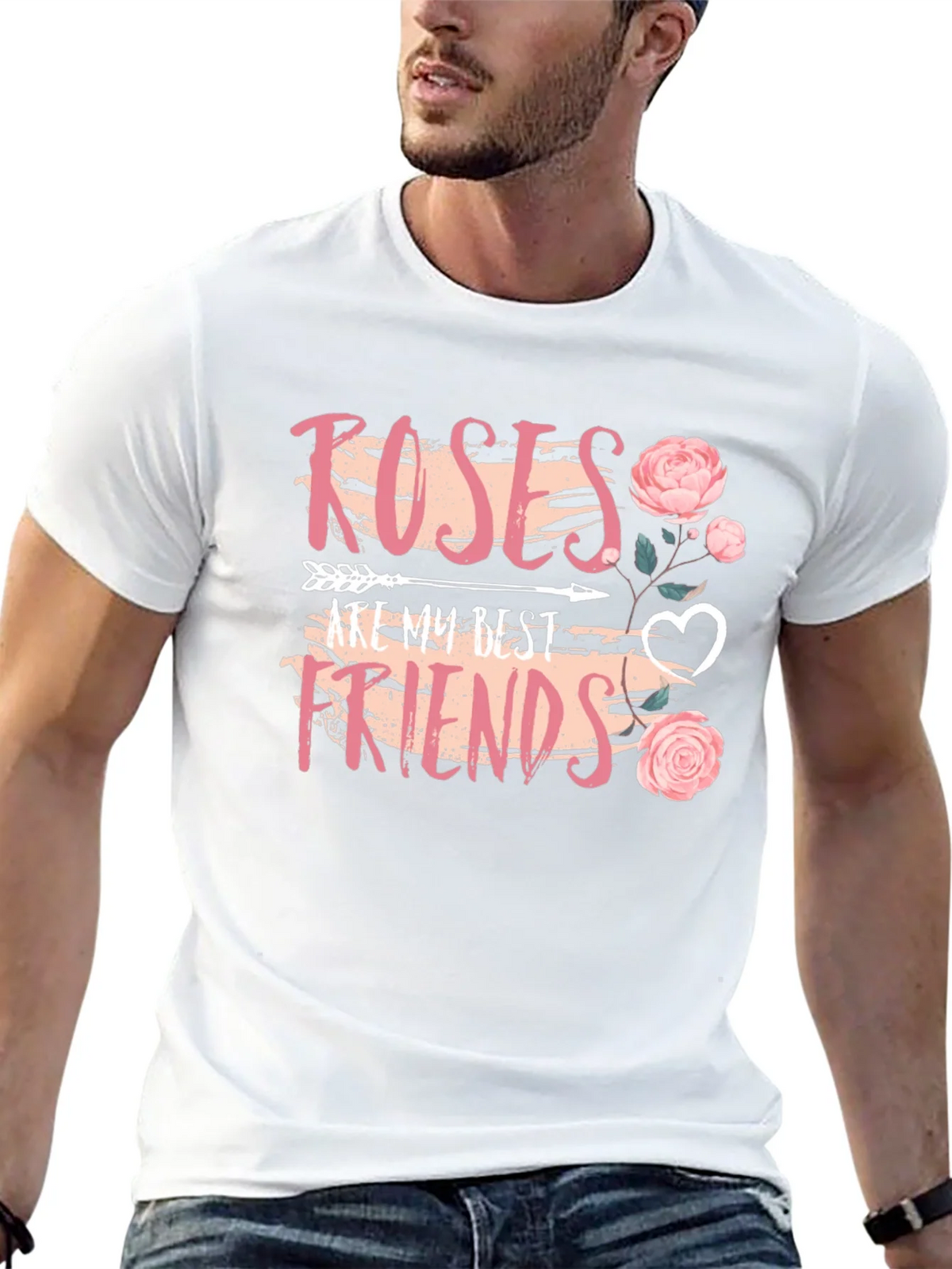 Roses Are My Best Friends Graphic Tee product image 5
