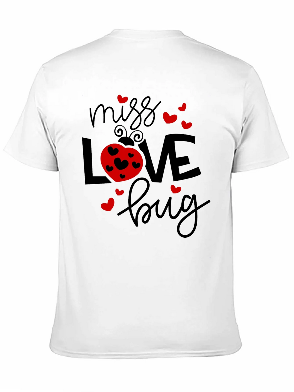 Miss Love Bug Valentines Day T-Shirt product image 3