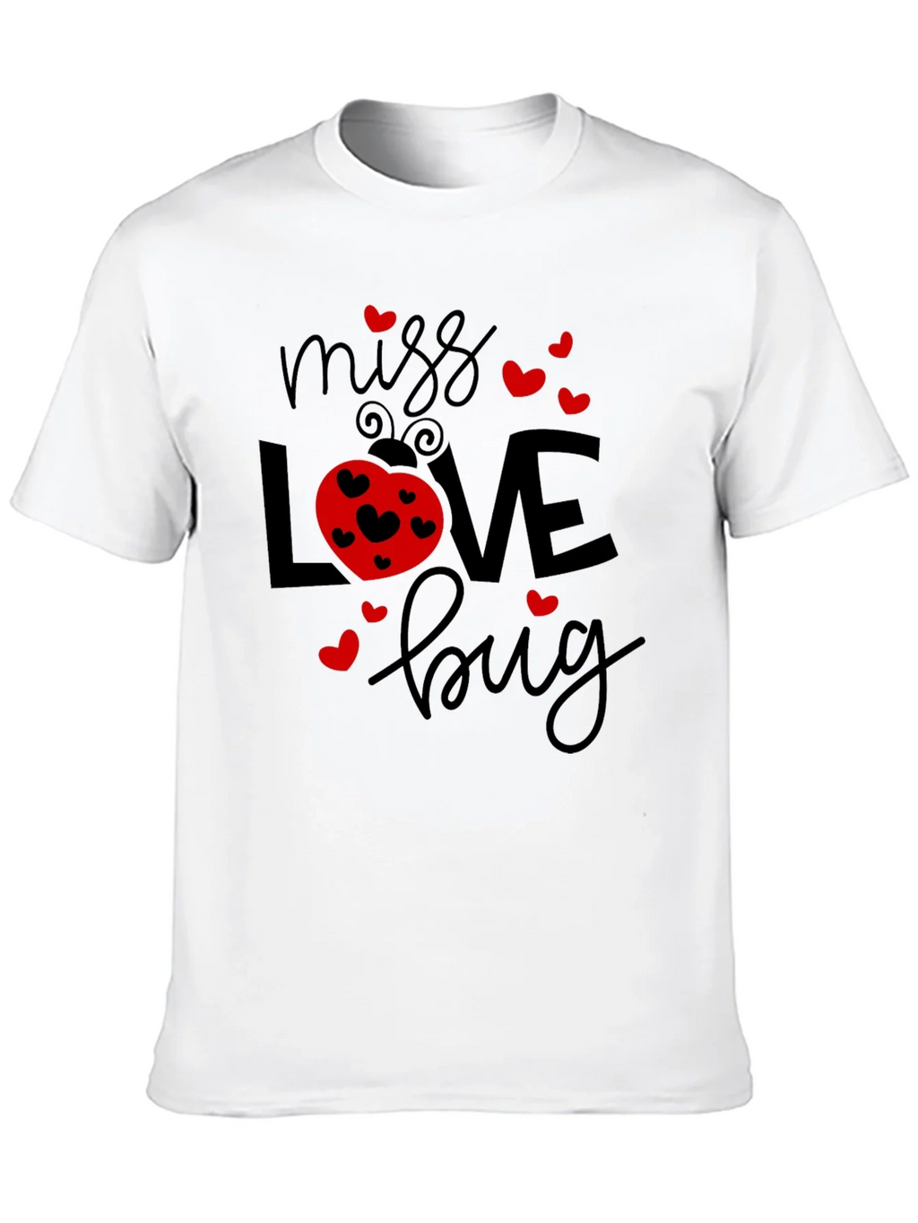 Miss Love Bug Valentines Day T-Shirt product image 2
