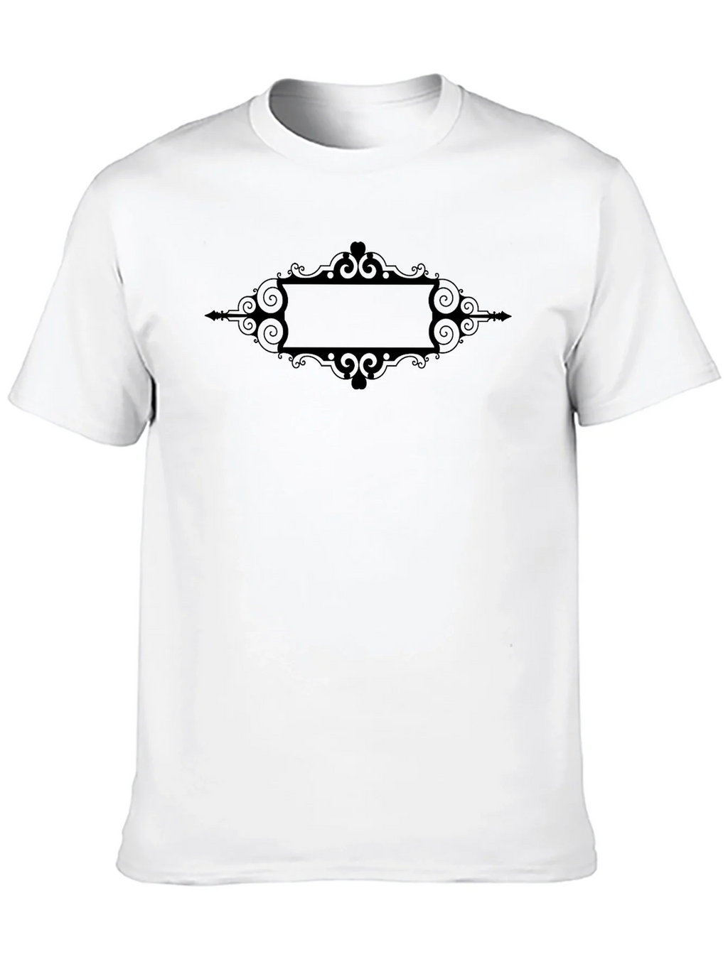 Elegant Black Graphic Tee product image 9