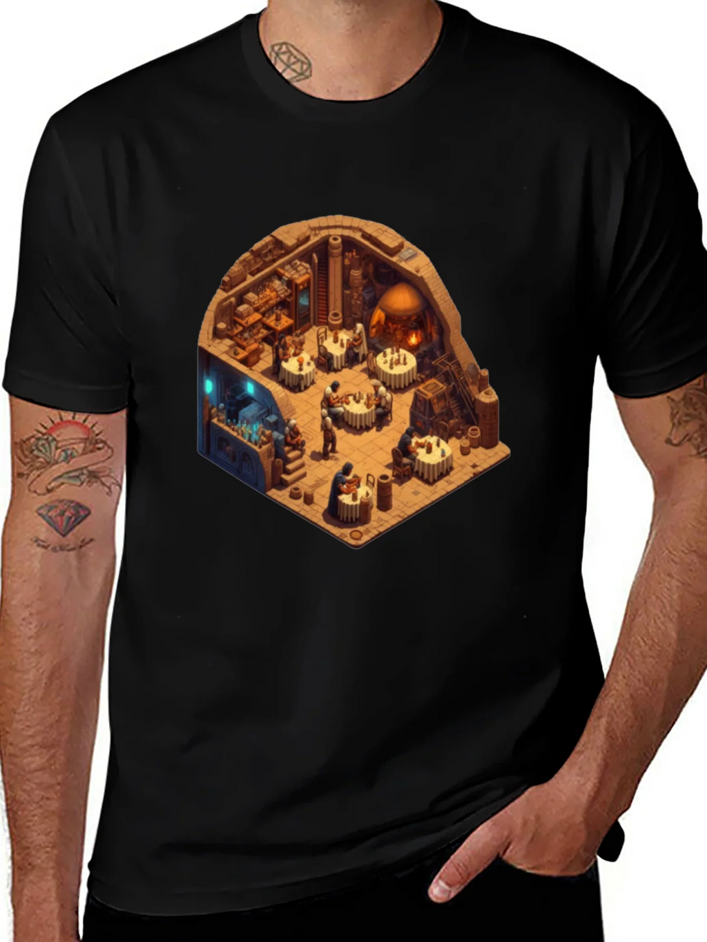 Isometric Tavern T-Shirt product image 1