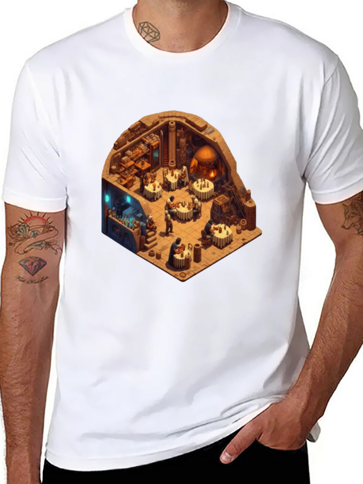 Isometric Tavern T-Shirt product image 6