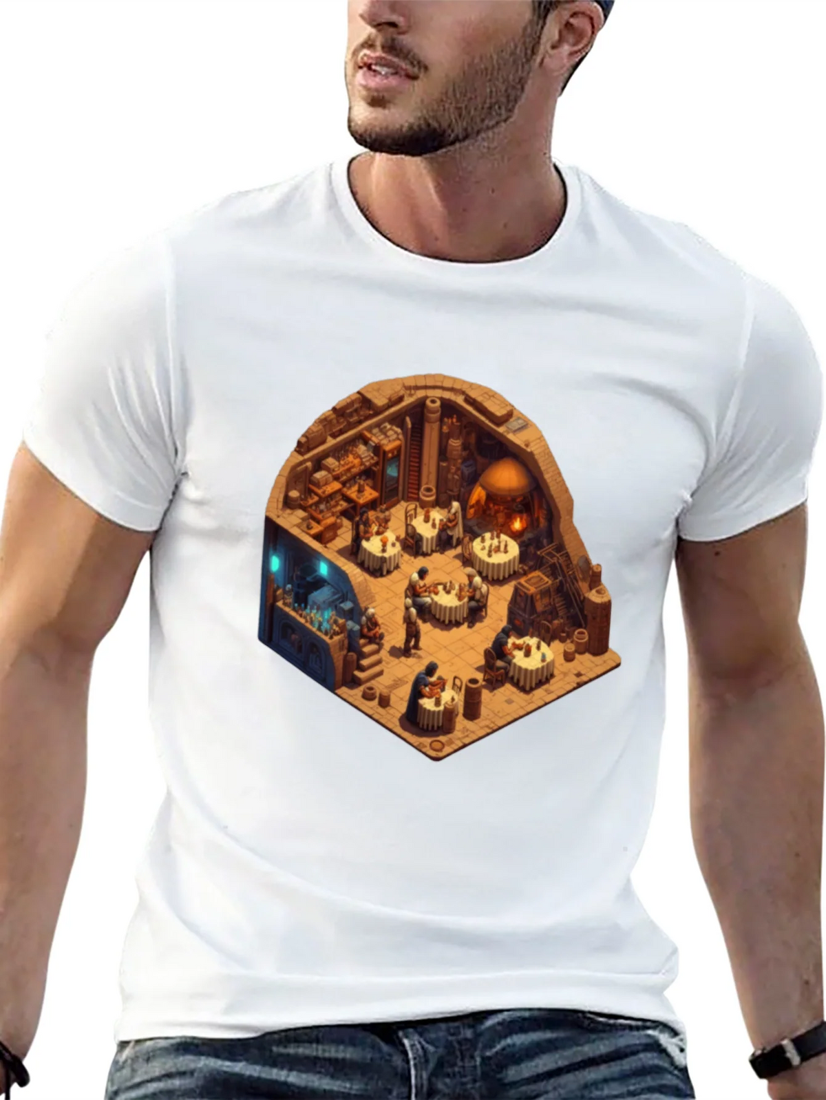 Isometric Tavern T-Shirt product image 9