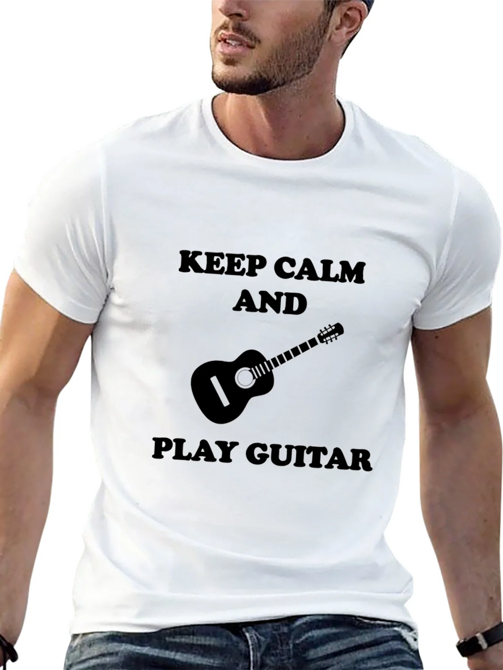 Keep Calm and Play Guitar T-Shirt - Music Lover Tee product image 12
