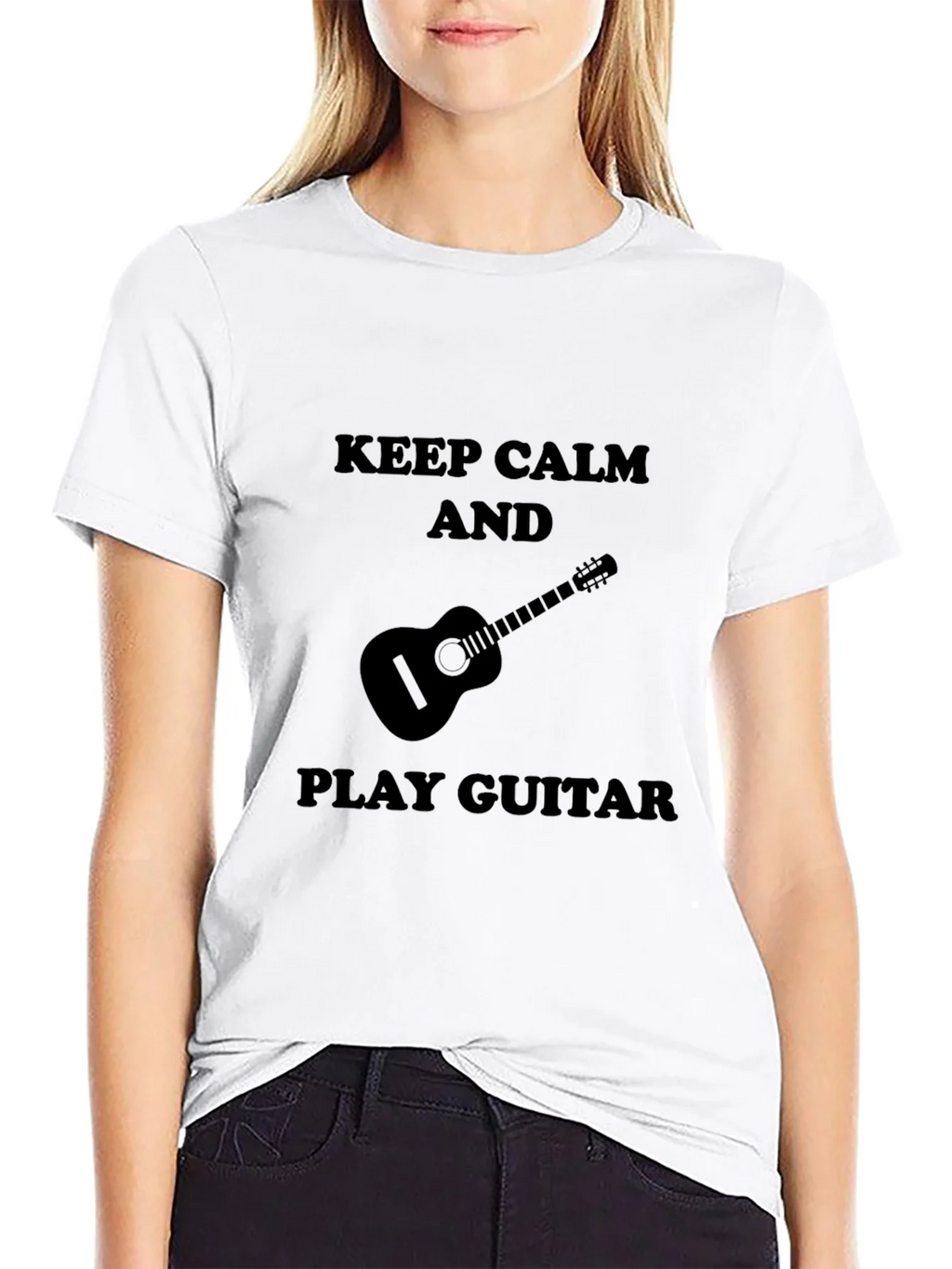 Keep Calm and Play Guitar T-Shirt - Music Lover Tee product image 8
