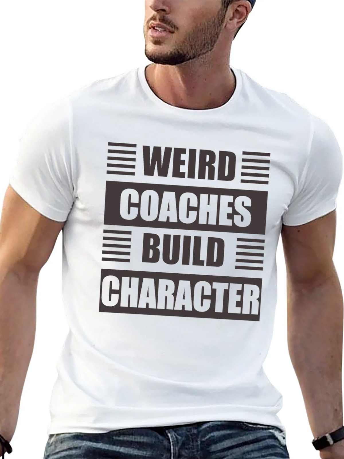Weird Coaches Build Character T-Shirt product image 10