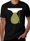 Novelty Light Bulb Graphic Tee - Black product image 1
