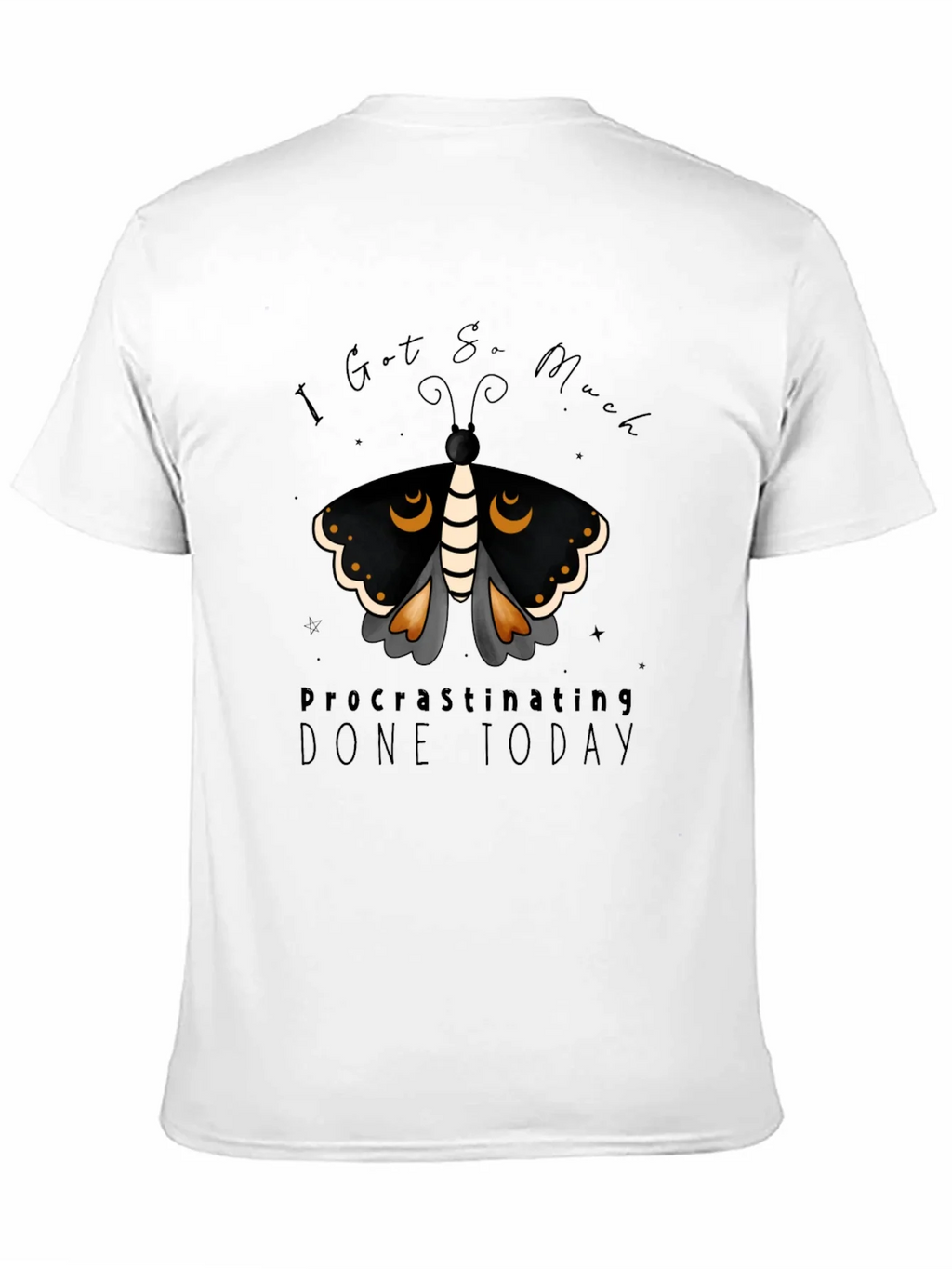 Procrastinating Moth Graphic Tee product image 10