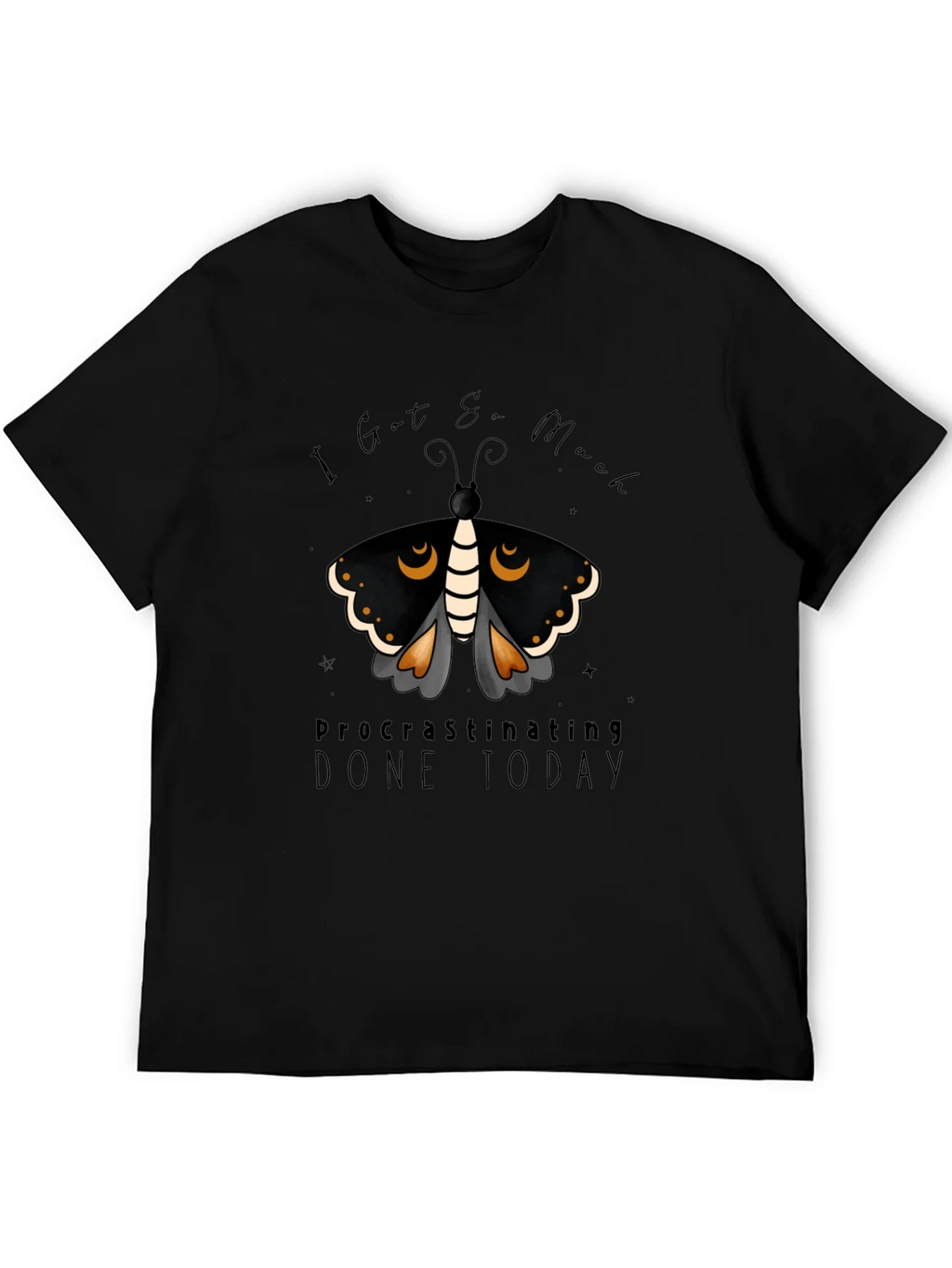 Procrastinating Moth Graphic Tee product image 5