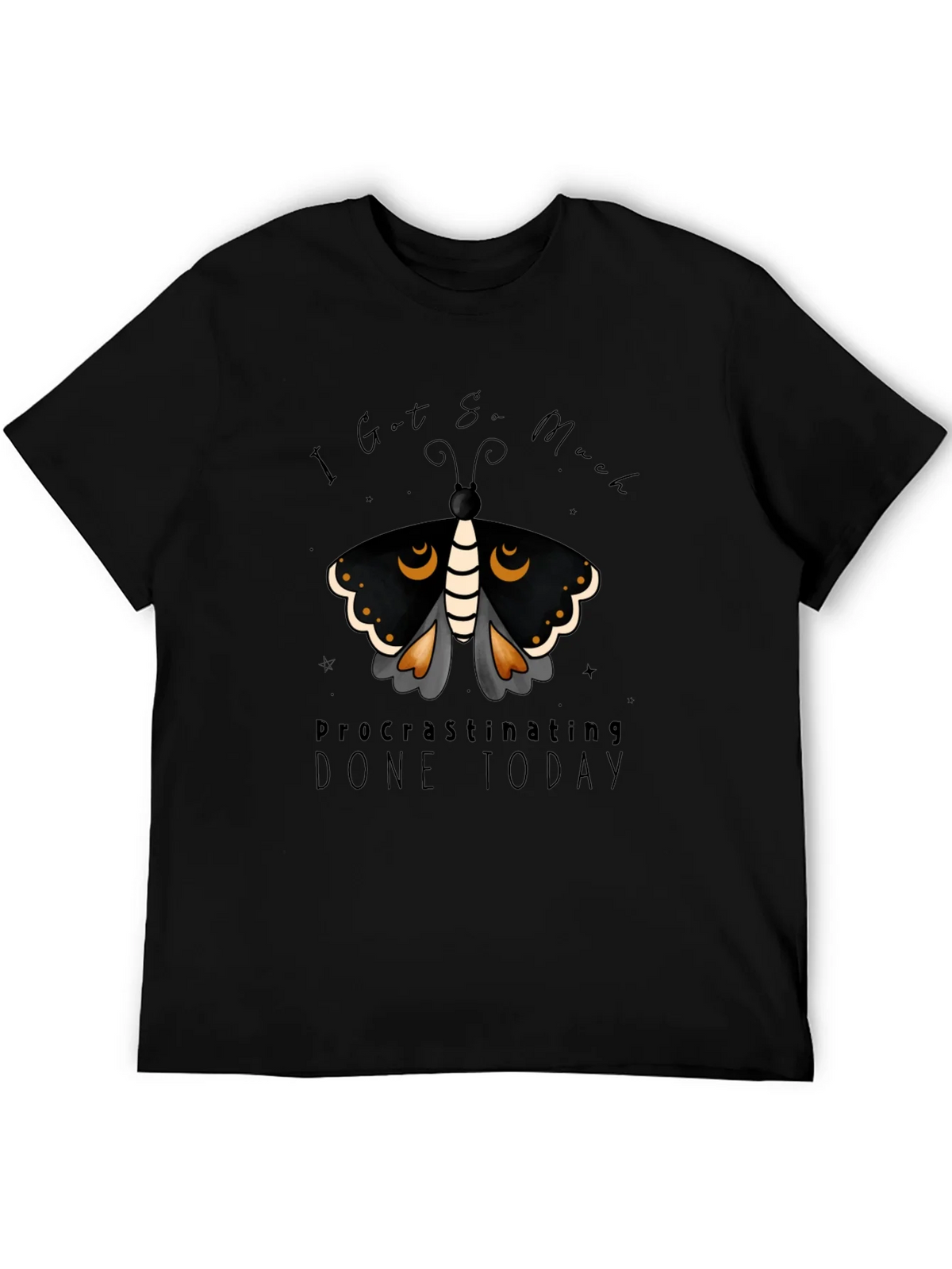 Procrastinating Moth Graphic Tee product image 5