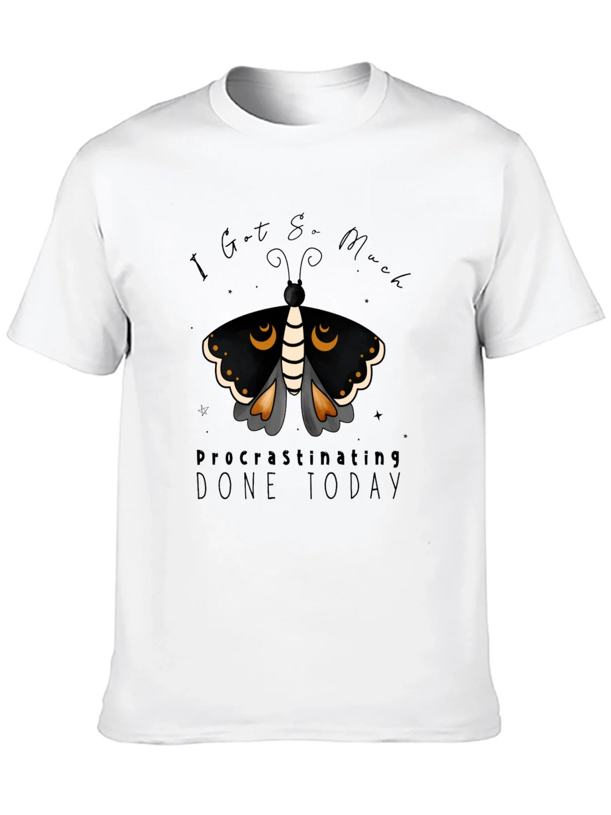 Procrastinating Moth Graphic Tee product image 9