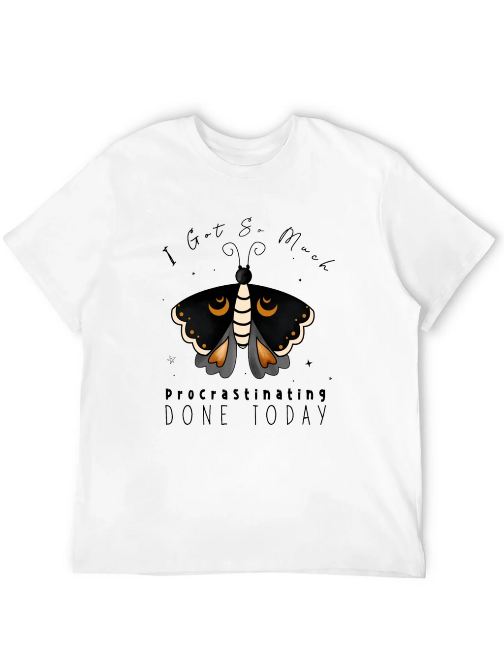 Procrastinating Moth Graphic Tee product image 11