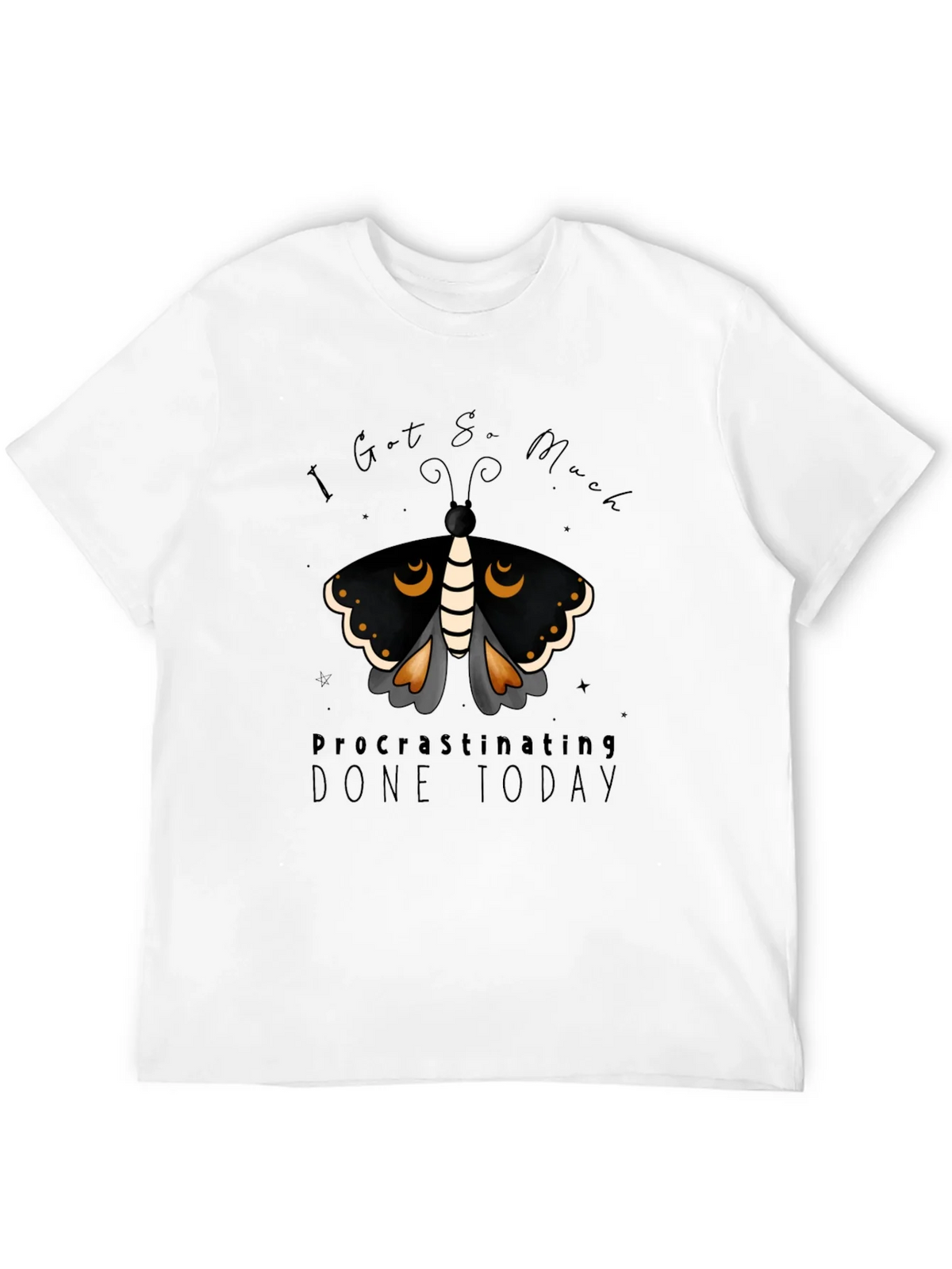 Procrastinating Moth Graphic Tee product image 11