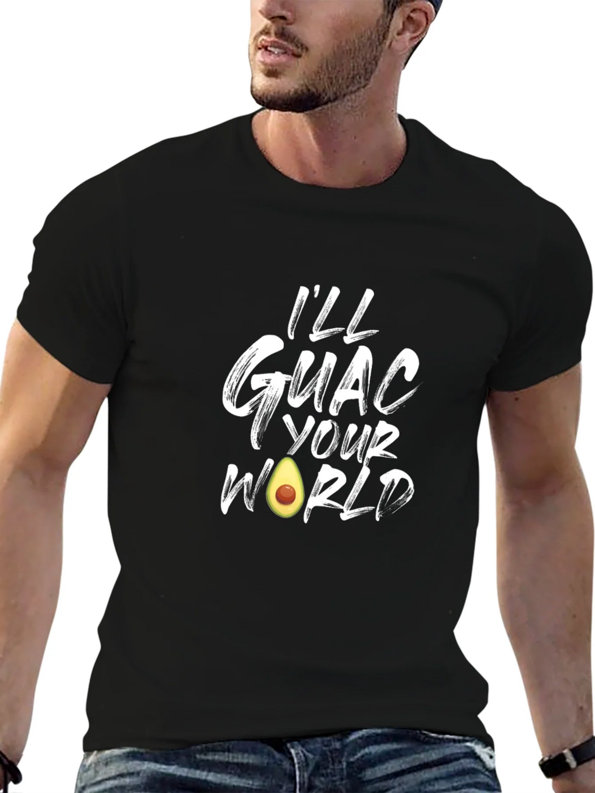 Ill Guac Your World Graphic Tee product image 6