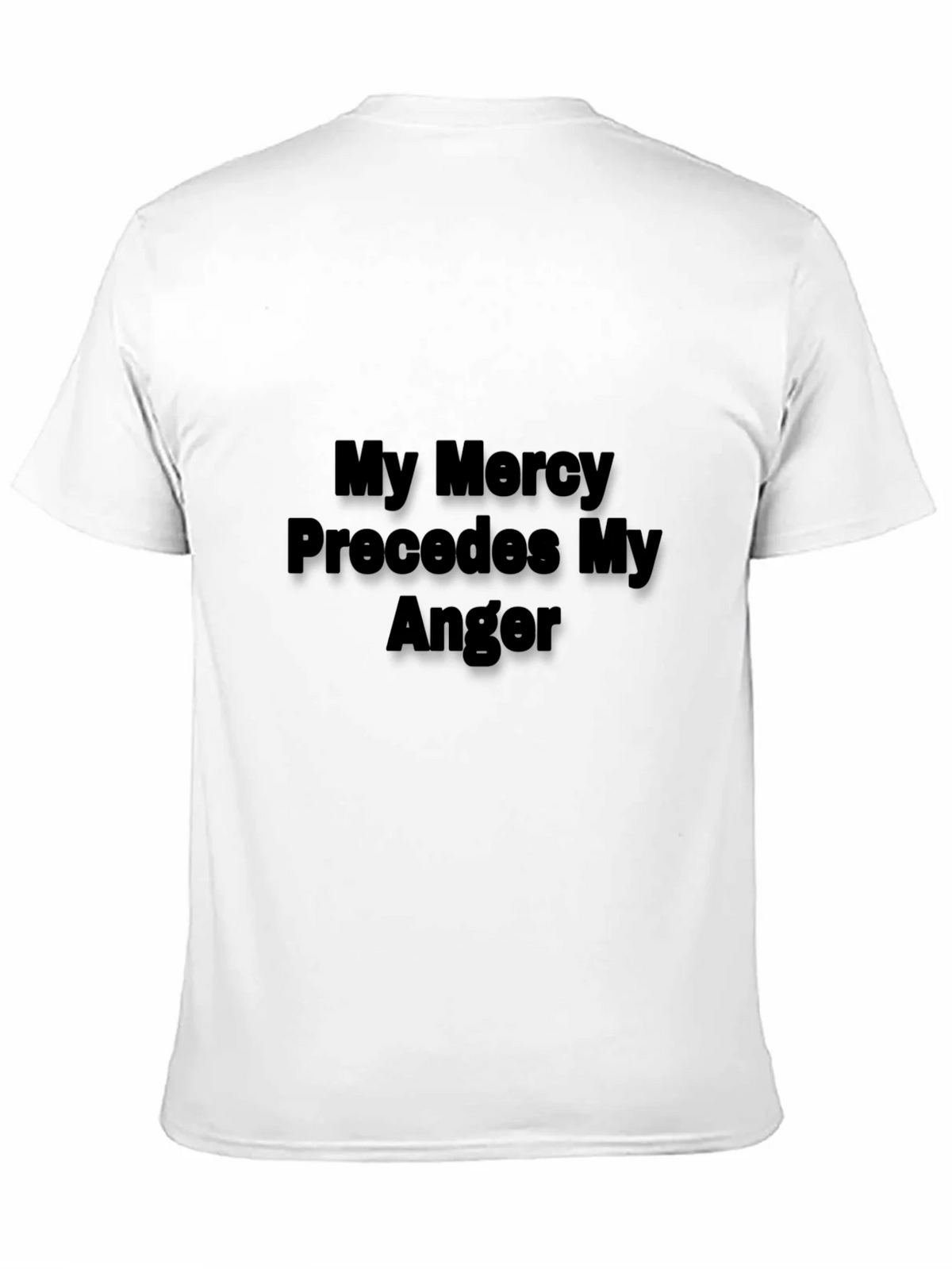 My Mercy Precedes My Anger Black T-Shirt product image 4