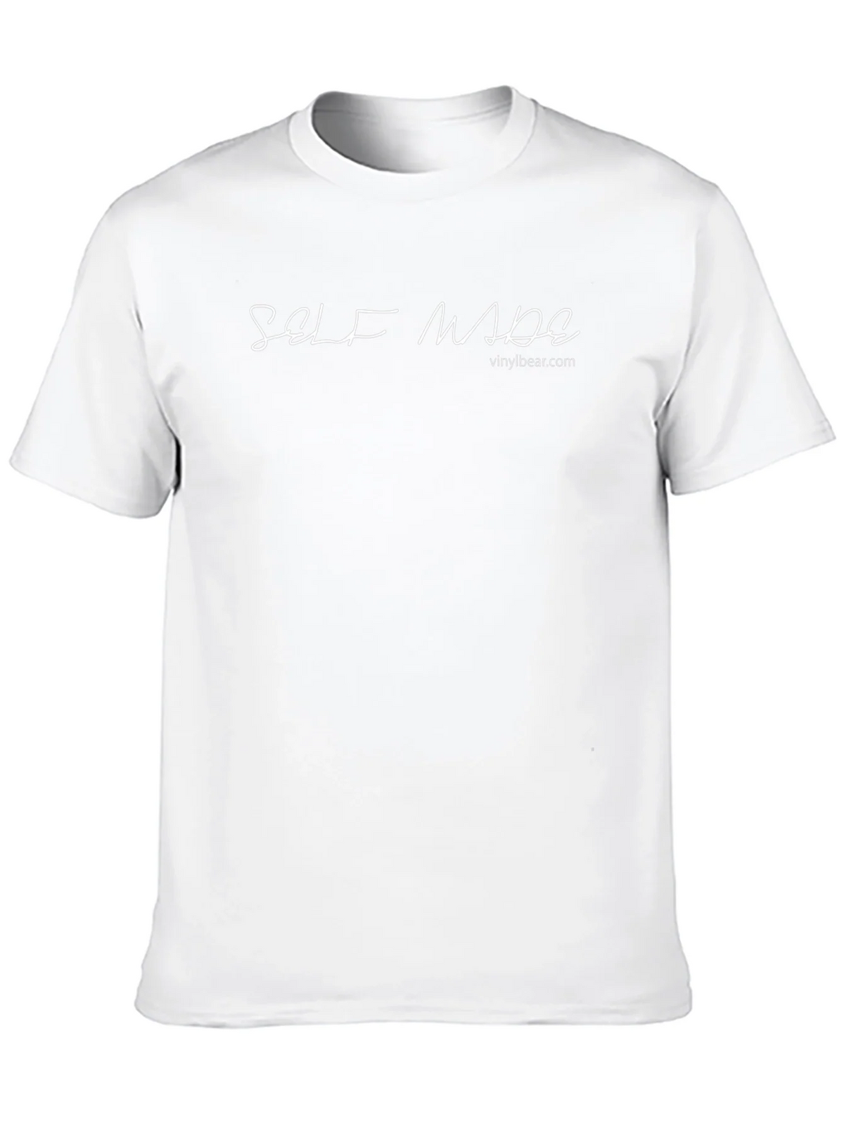 Self Made Graphic Tee - Vinylbear.com Black T-Shirt product image 9