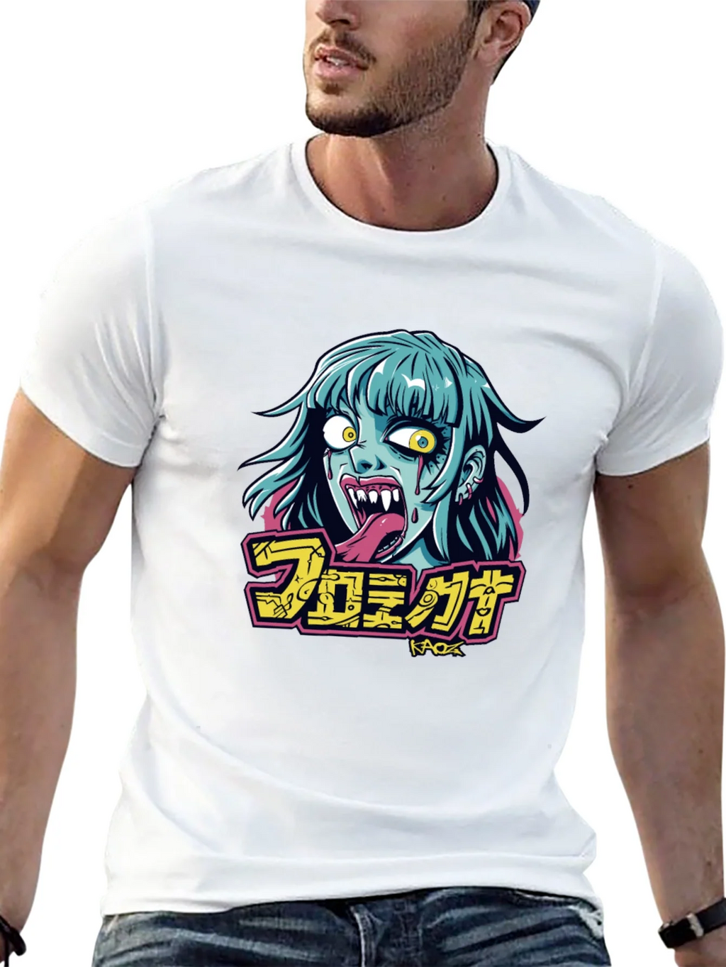 Zombie Graphic Tee - Black product image 6