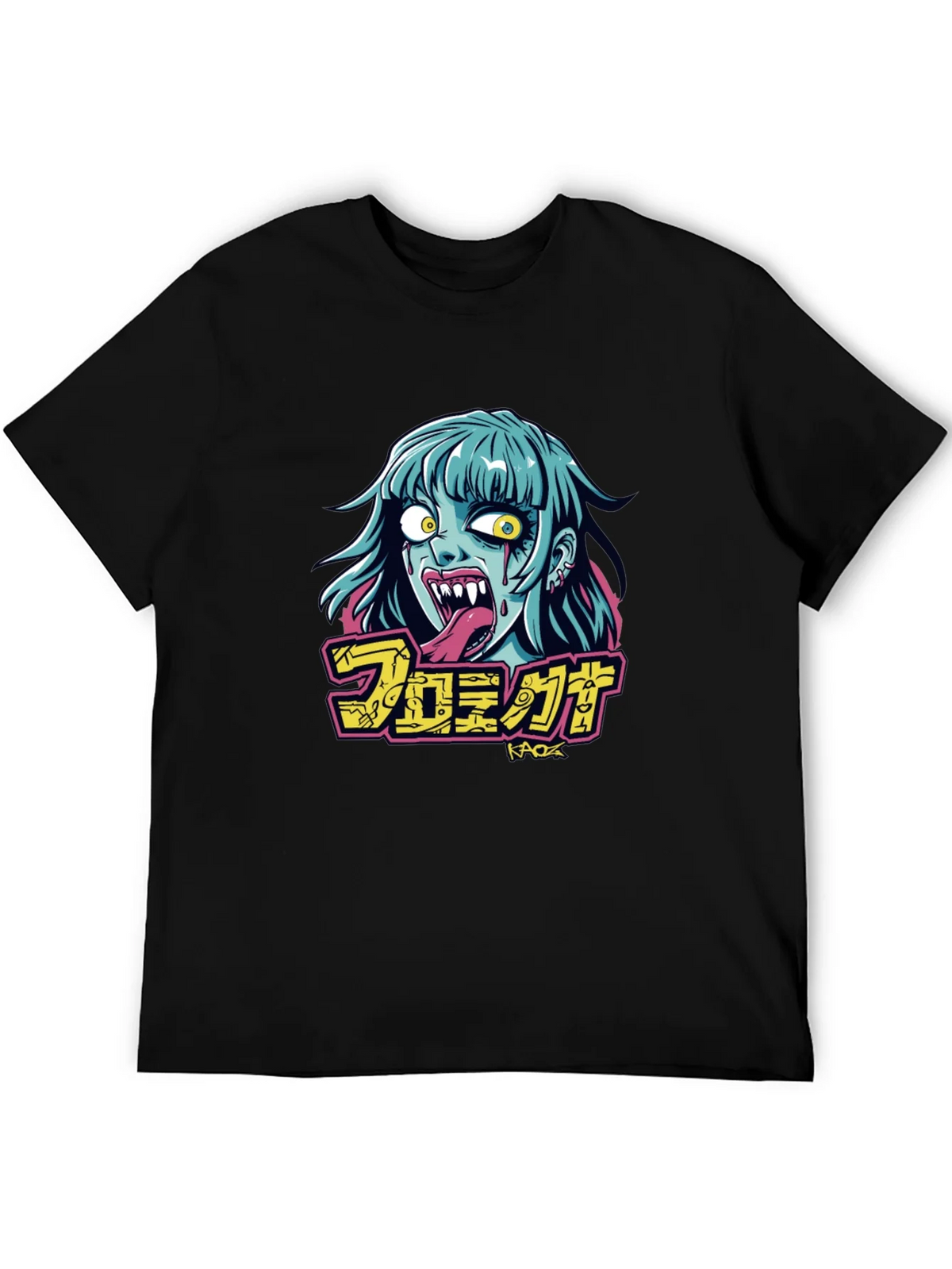 Zombie Graphic Tee - Black product image 3
