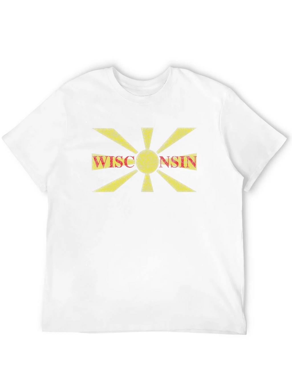 Wisconsin Graphic Tee - Distressed Sunburst Design product image 9