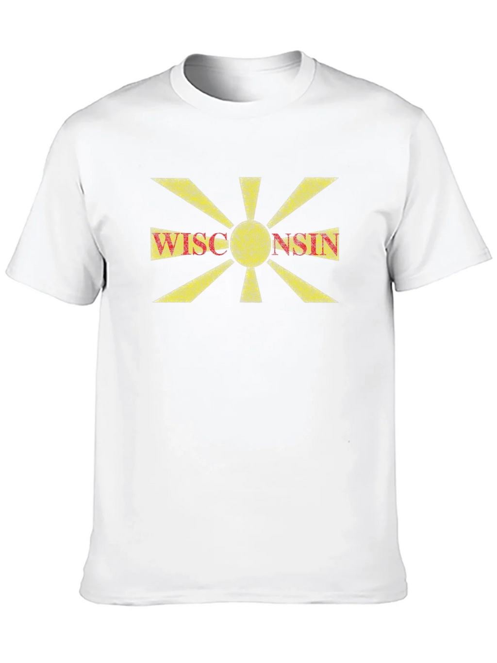 Wisconsin Graphic Tee - Distressed Sunburst Design product image 8