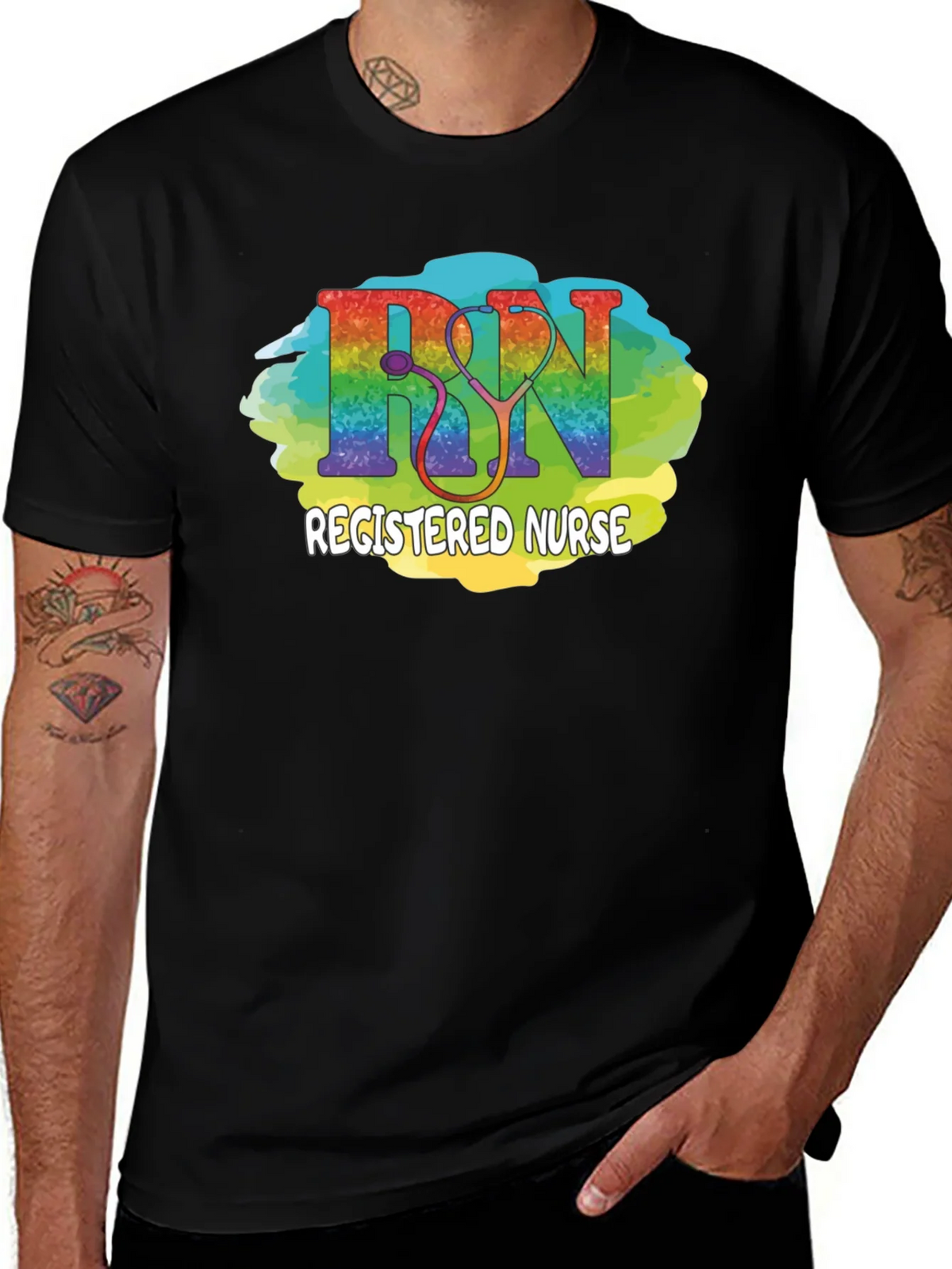 Registered Nurse RN Pride T-Shirt product image 1