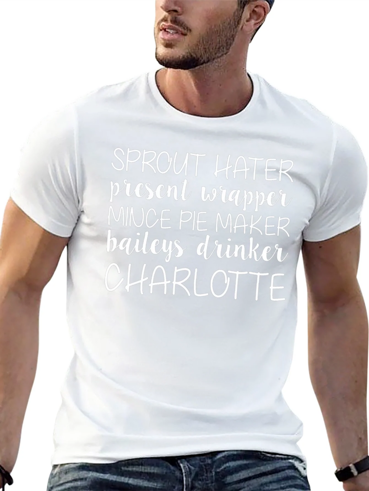 Funny Christmas T-Shirt - Sprout Hater Charlotte product image 10