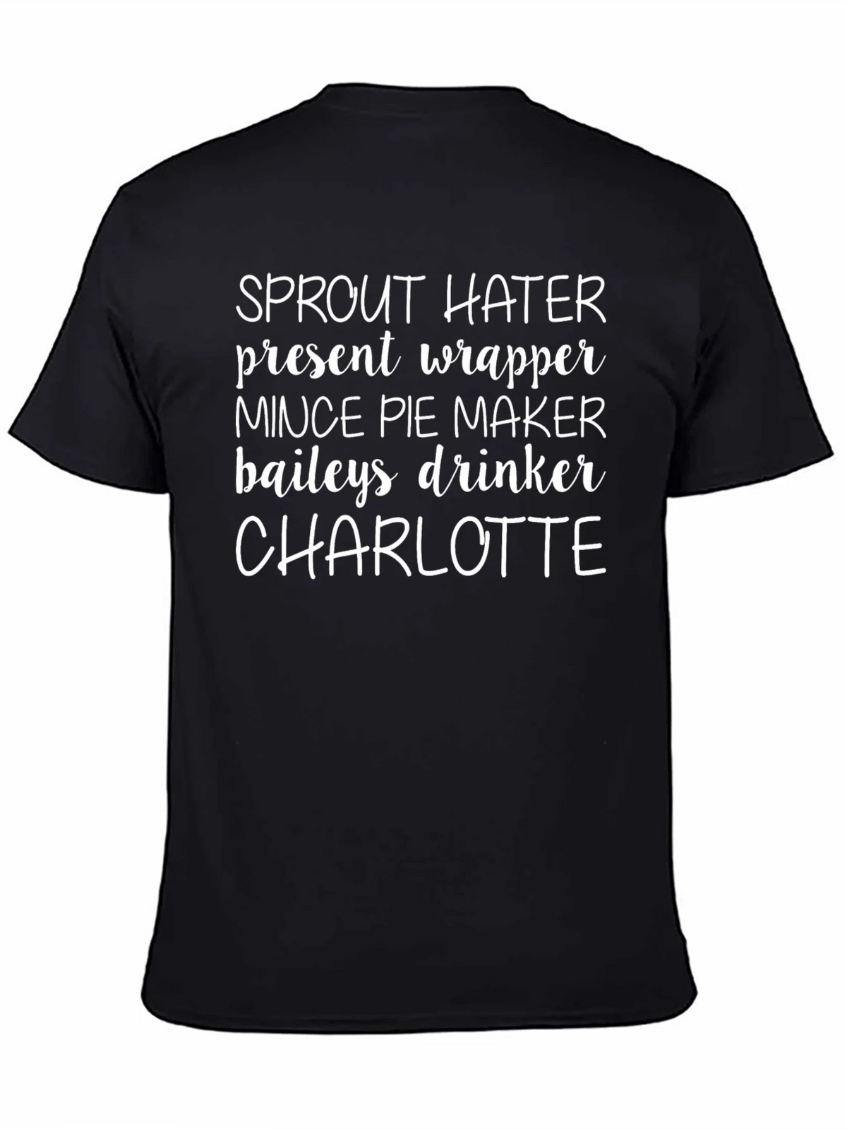 Funny Christmas T-Shirt - Sprout Hater Charlotte product image 4