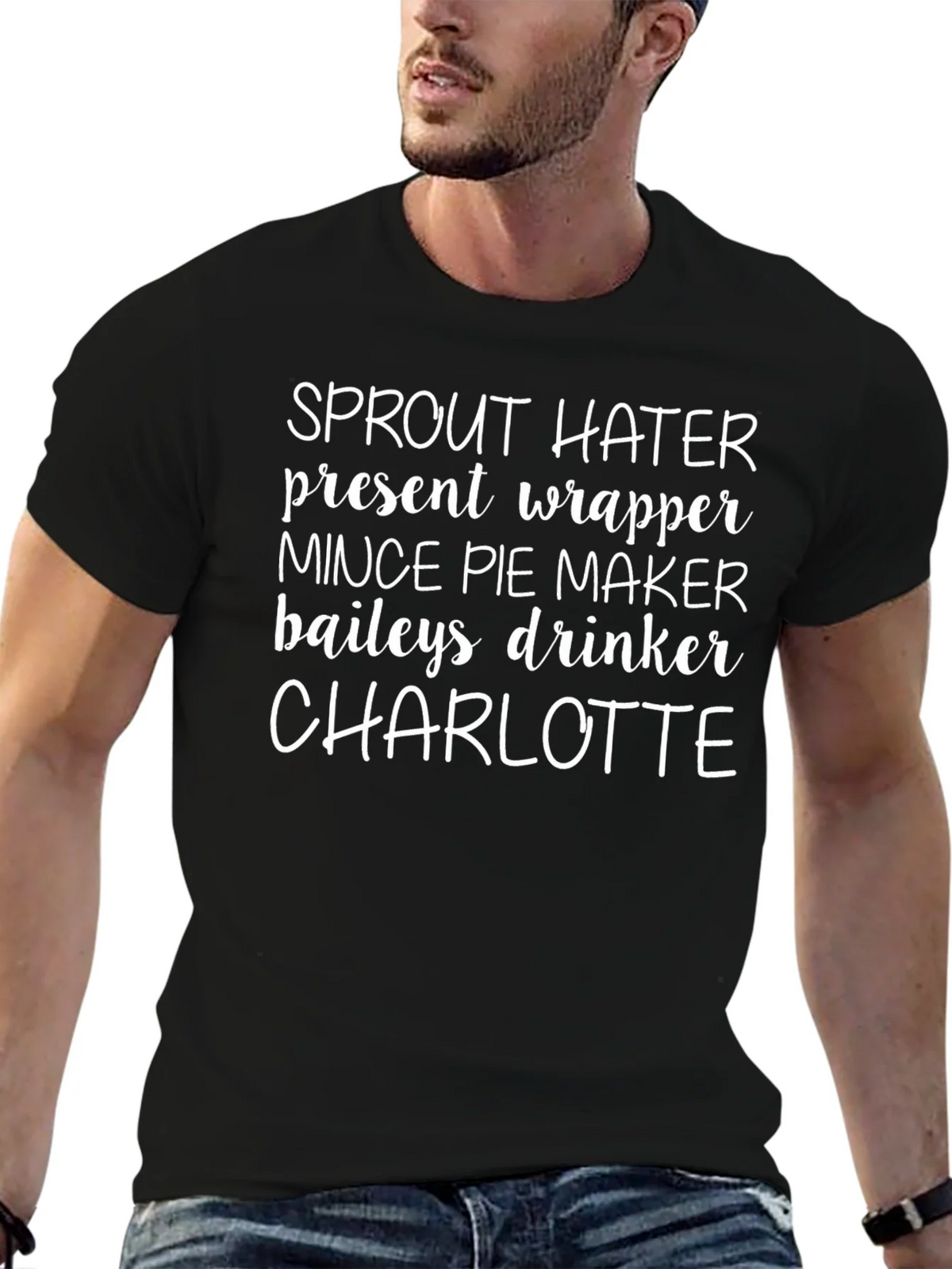 Funny Christmas T-Shirt - Sprout Hater Charlotte product image 5