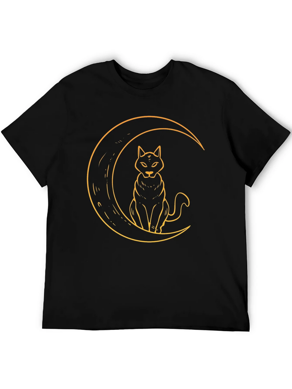 Cat Moon Graphic T-Shirt - Soft Cotton Tee product image 4