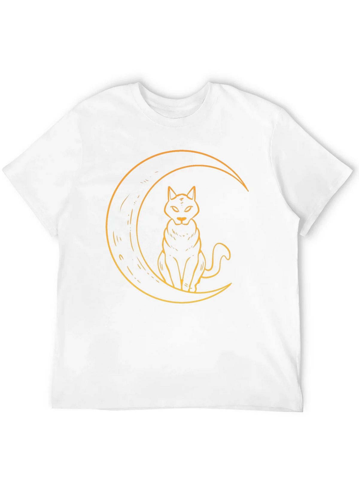 Cat Moon Graphic T-Shirt - Soft Cotton Tee product image 10