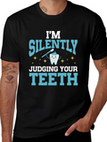 Im Silently Judging Your Teeth T-Shirt product image 1