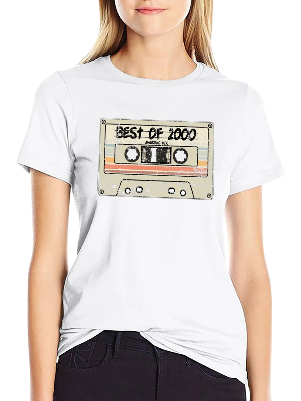 Best of 2000 Cassette Tape Graphic T-Shirt product image 8