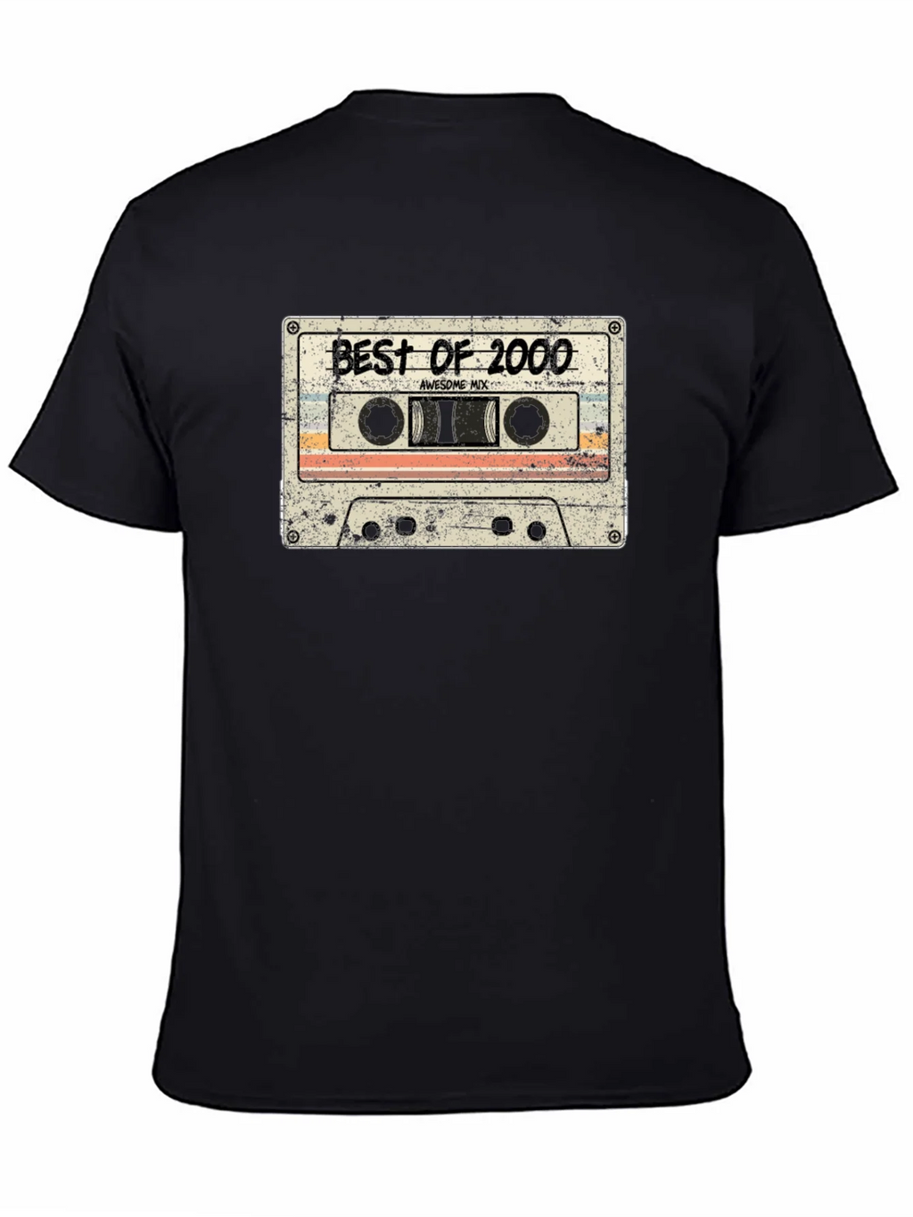 Best of 2000 Cassette Tape Graphic T-Shirt product image 4