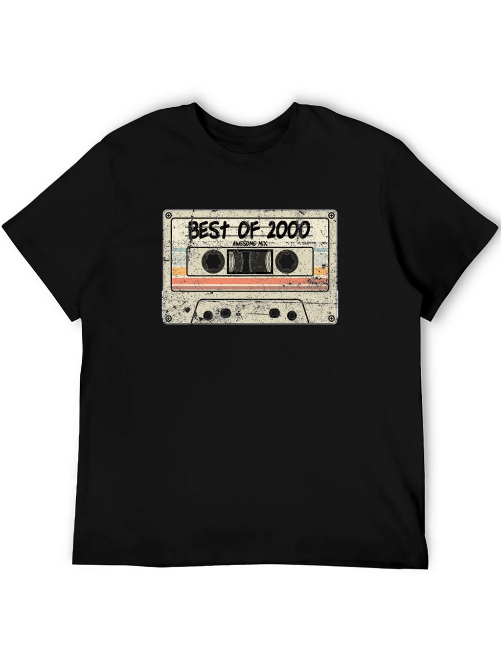 Best of 2000 Cassette Tape Graphic T-Shirt product image 5