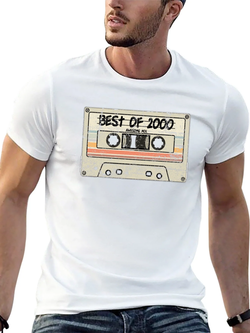 Best of 2000 Cassette Tape Graphic T-Shirt product image 12