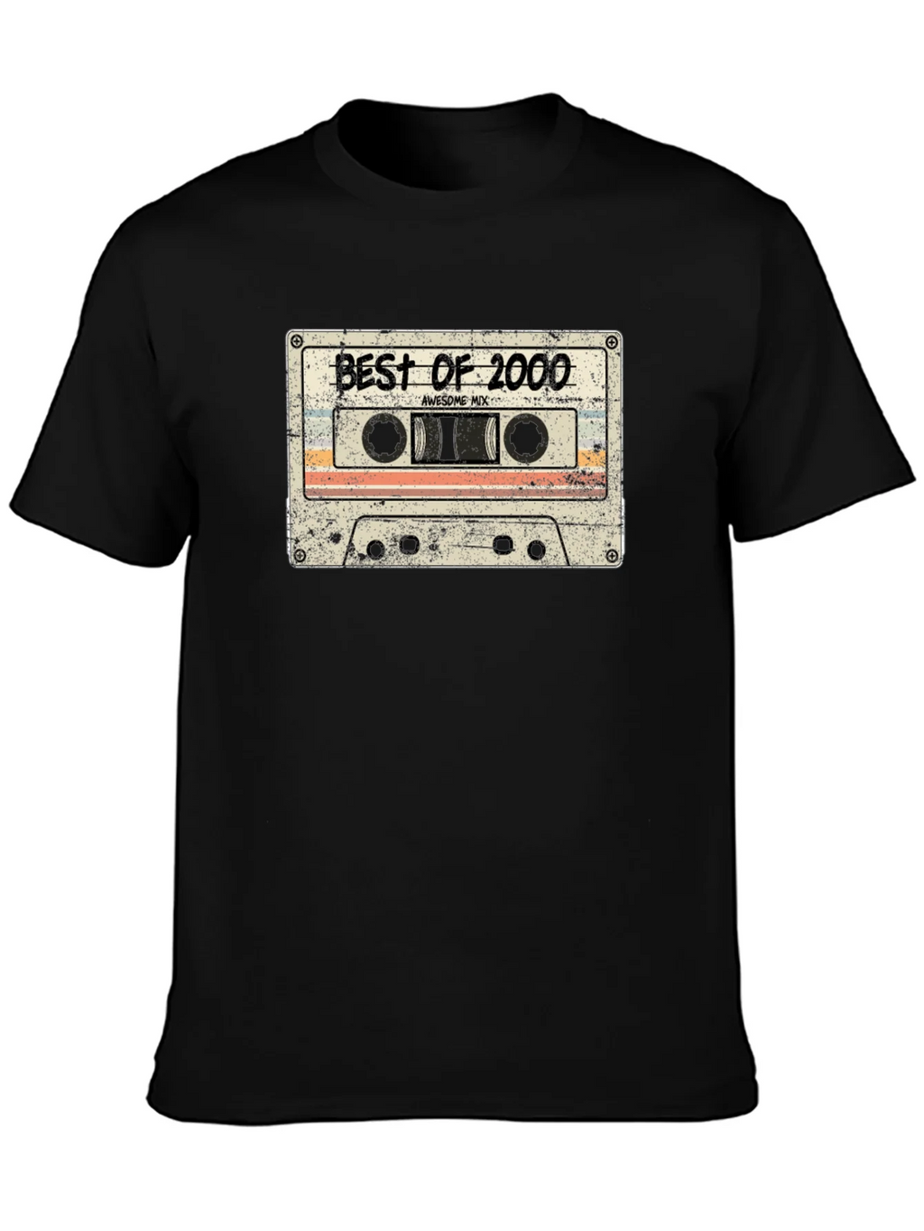Best of 2000 Cassette Tape Graphic T-Shirt product image 3