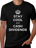 Stay Cool Cash Dividends Graphic Tee product image 1