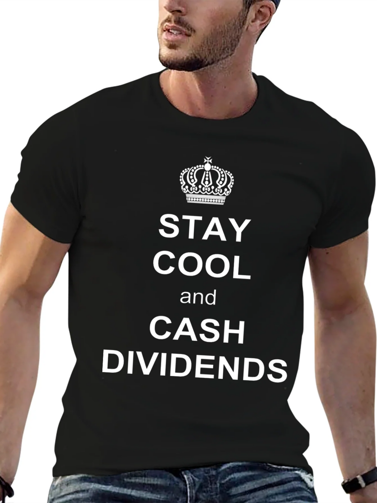 Stay Cool Cash Dividends Graphic Tee product image 4