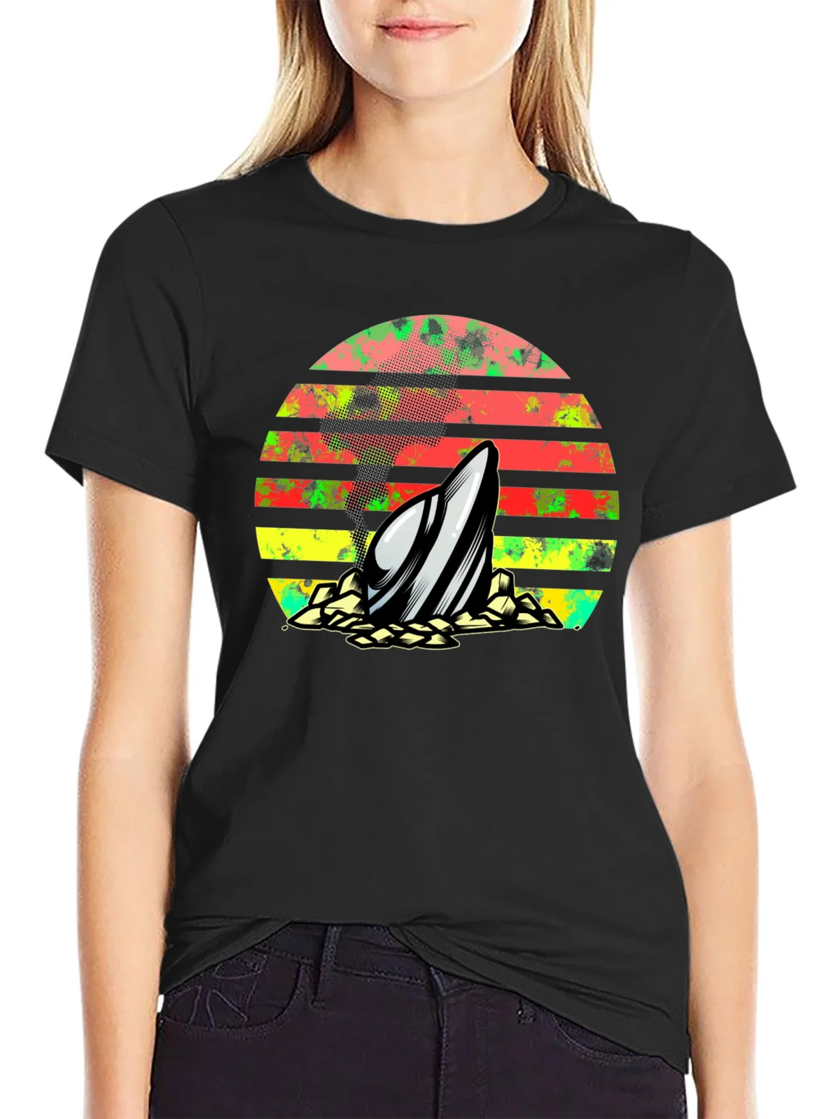 Retro Surfboard T-Shirt product image 2