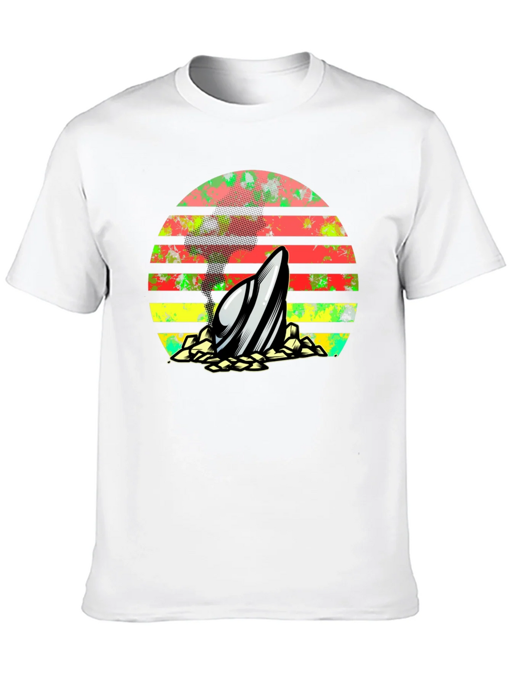 Retro Surfboard T-Shirt product image 8