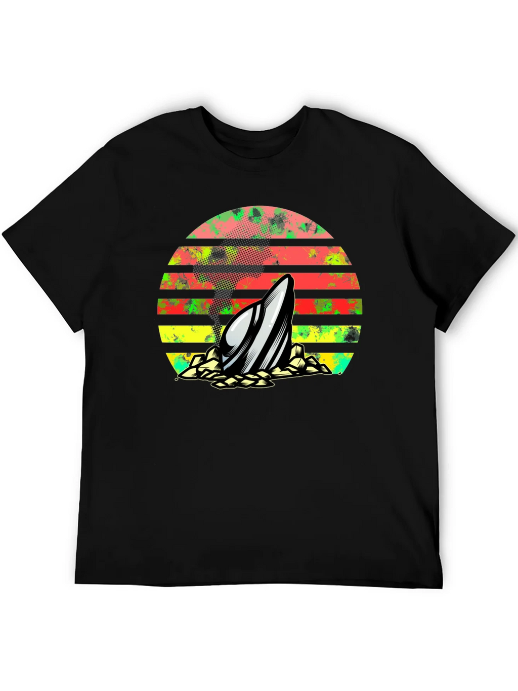 Retro Surfboard T-Shirt product image 5